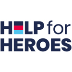Help for Heroes Business Logo Sign