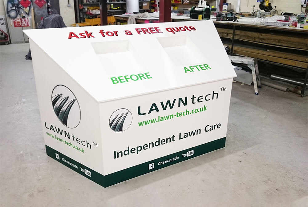 lawntech exhibition stand