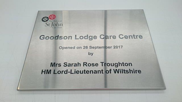 Stainless Steel Engraved Plaque